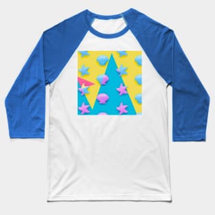 Shells and Starfishy Baseball T-Shirt